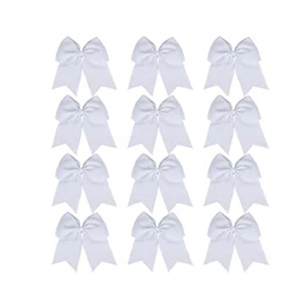 Large cheer hair bows